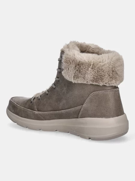 Skechers bokacsizma GLACIAL ULTRA WOND barna