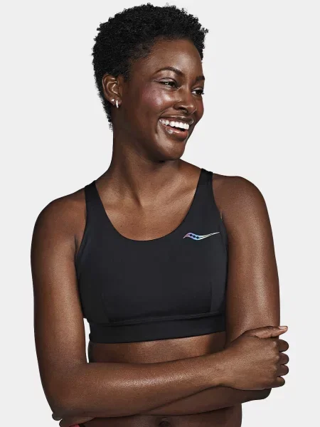 Спортивный топ Saucony черный