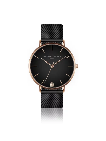 Ceas Amelia Parker negru