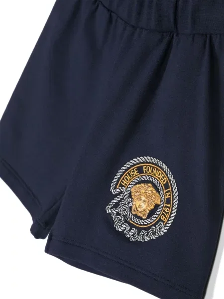 Szorty dziecięce Versace niebieskie