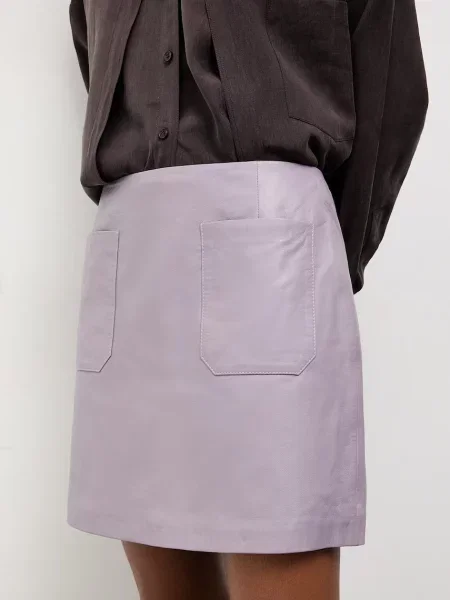 Кожаная юбка Answear.lab