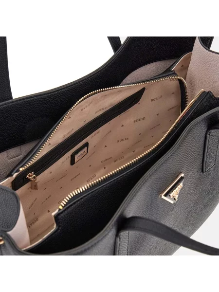 Geantă shopper Guess negru