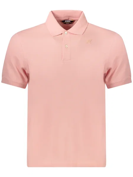 Polo K-way cu mâneci scurte roz