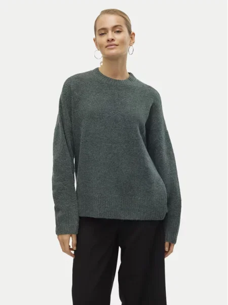 Vero Moda Megztinis Boom žalia