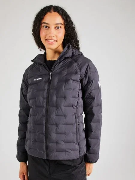 MAMMUT Outdoorová bunda Sender IN / biela čierna