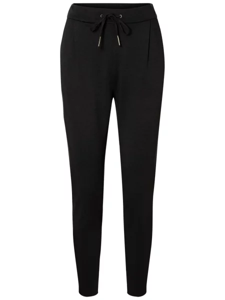 Vero Moda Petite Élére vasalt nadrágok Eva' fekete