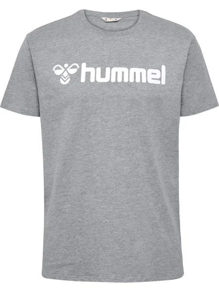 Hummel Tricou Go gri amestecat alb