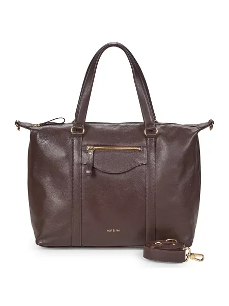 Nat&Nin Ročna torbica THYLANE' rjava