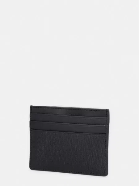 Tommy Hilfiger etui za kartice usnjeni črna