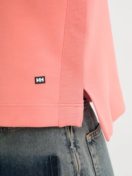Helly Hansen top női pamuttal CAPRI rózsaszín