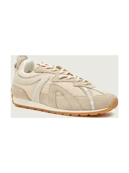 INUIKII Sneakers MARIBELLA | piele întoarsă bej