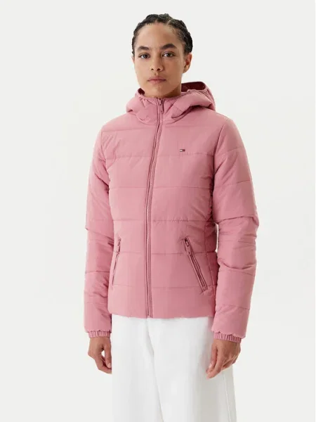 Tommy Jeans Преходно яке розов