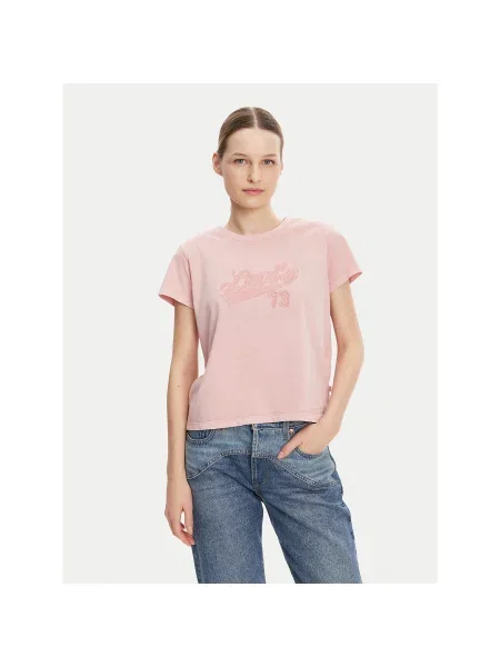 Levi's® Majica Graphic Boxy Fit roza