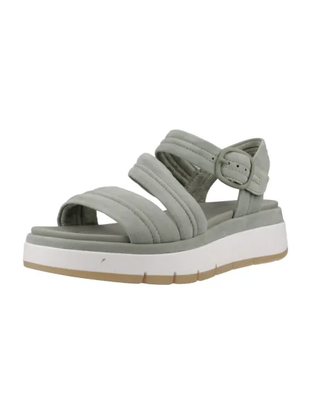 Pantofi Clarks cu bretele verde