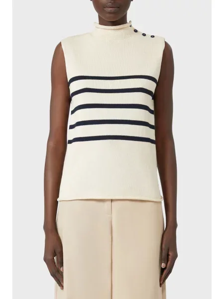 Топ Weekend Max Mara бежевий