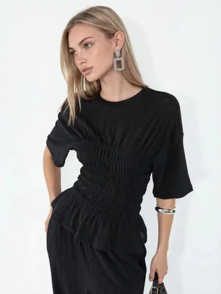 Busem Bluza črna