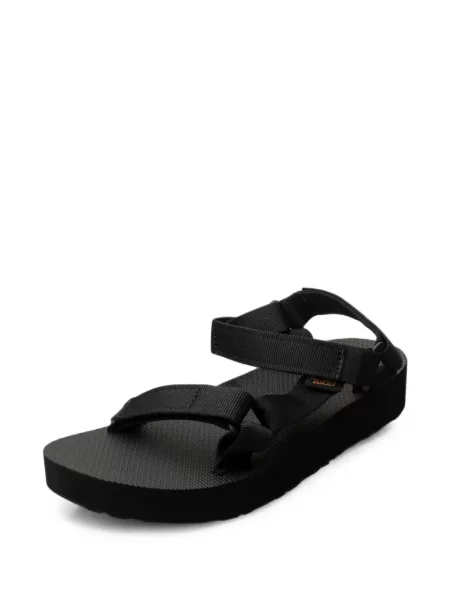Sandale Teva cu platformă cu bretele negru