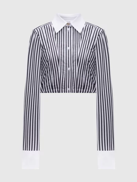 Укорочена сорочка ABANO в смужку Max Mara Sportmax
