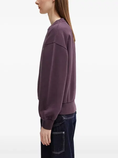Hanorac Carhartt Wip cu broderie violet