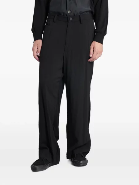 Pantaloni Undercover cu autograf negru