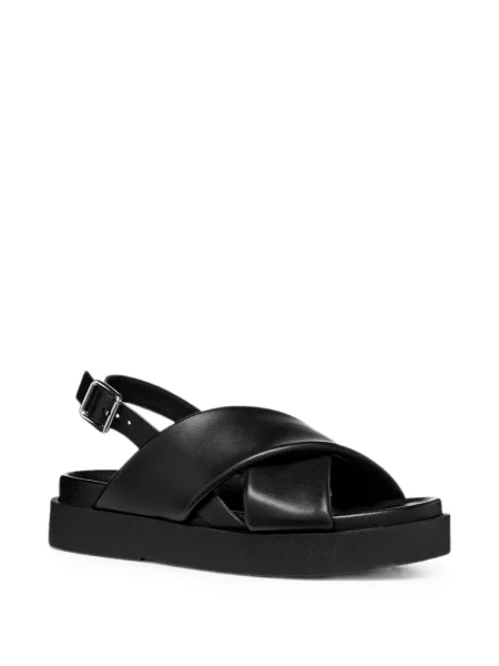 Sandale Geox slingback negru
