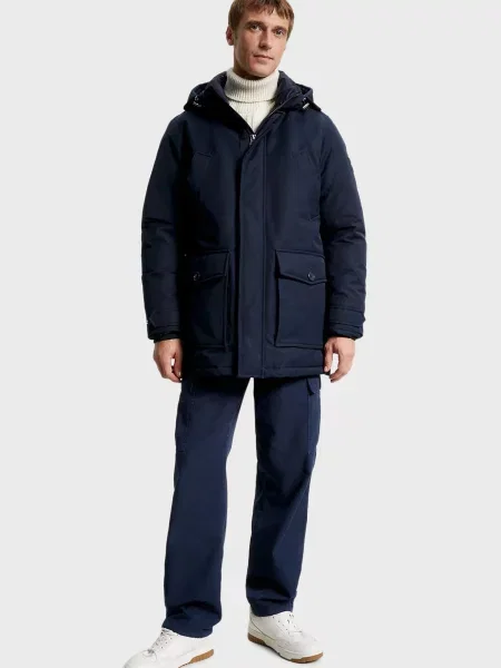 Пуховик Tommy Hilfiger синій