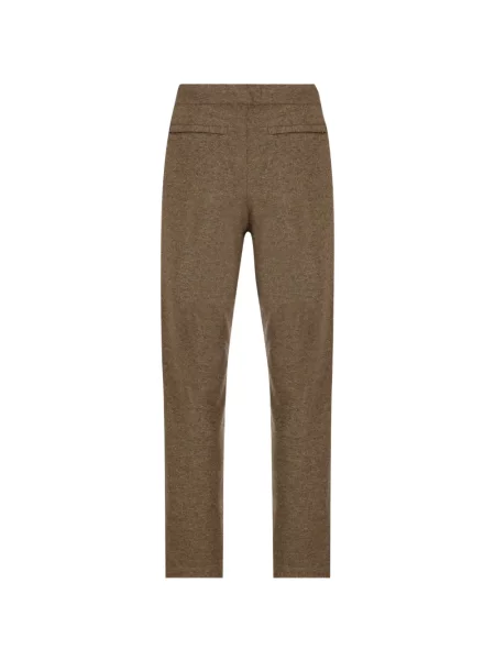 Pantaloni Loro Piana cu cordon maro