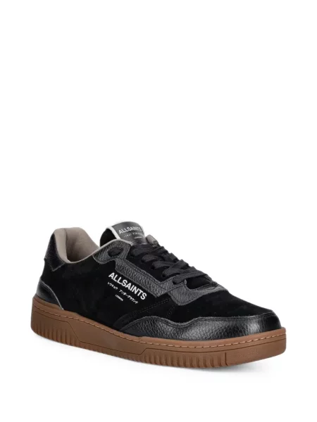 Sneakerși Allsaints cu imagine negru