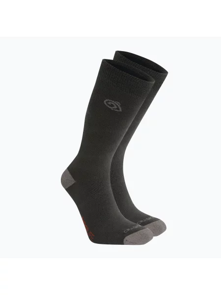 Чорапи Craghoppers NosiLife Travel Single Pack black pepper/mid grey черно