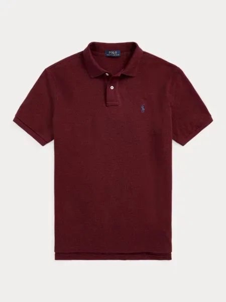 Polo Ralph Lauren Tričko burgundská