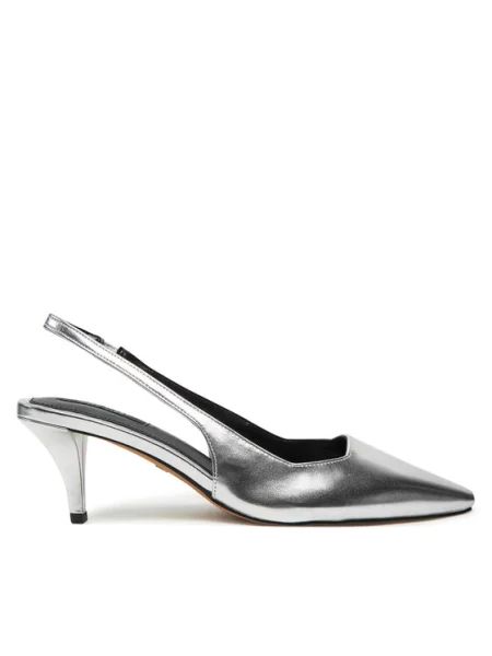 Nine West Обувки на сребрист