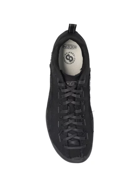 Sneakerși Keen Footwear cu șireturi din dantelă negru