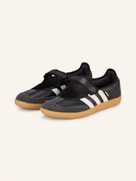 Adidas Originals Baleríny Typu Mary Jane Samba Og černá