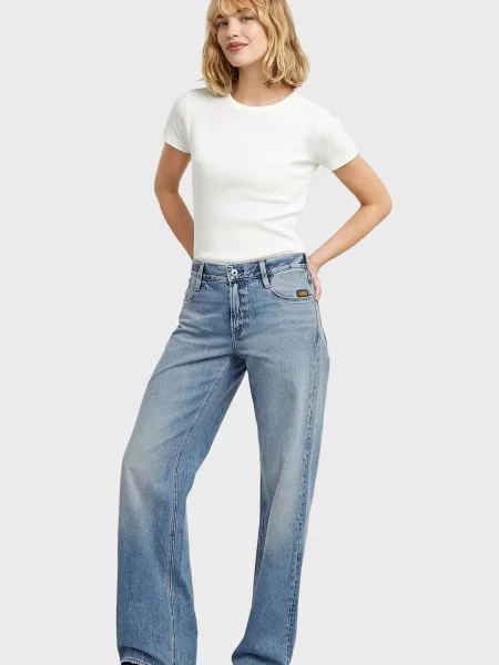 Джинси G-star Raw блакитні