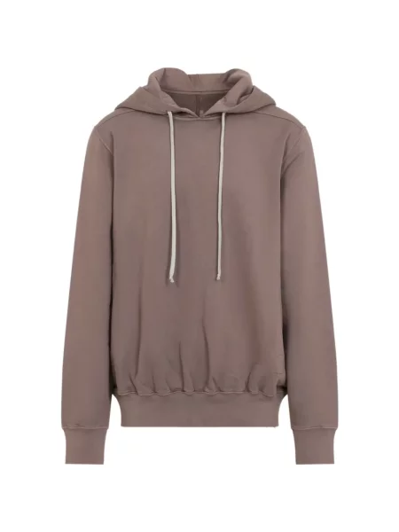 Hanorac cu glugă Rick Owens Drkshdw cu cordon maro