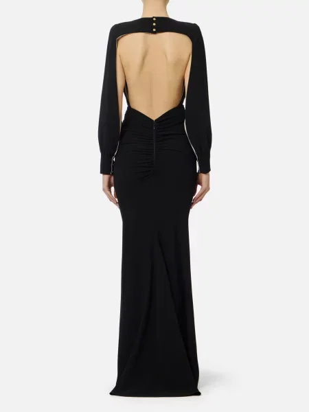 Платье Elisabetta Franchi черное