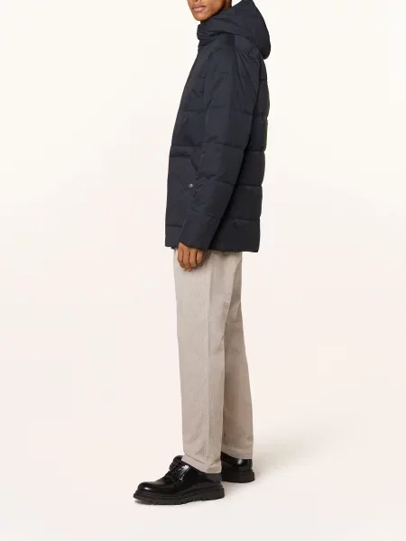 Barbour Prošívaná Bunda tmavě modrá