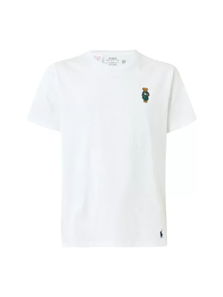Dzianinowa koszulka polo Polo Ralph Lauren biała