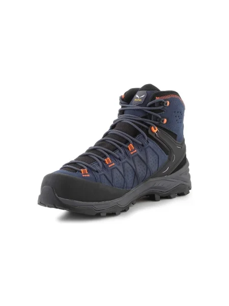 Pánske trekové topánky Salewa Alp Trainer 2 Mid GTX blue modrá