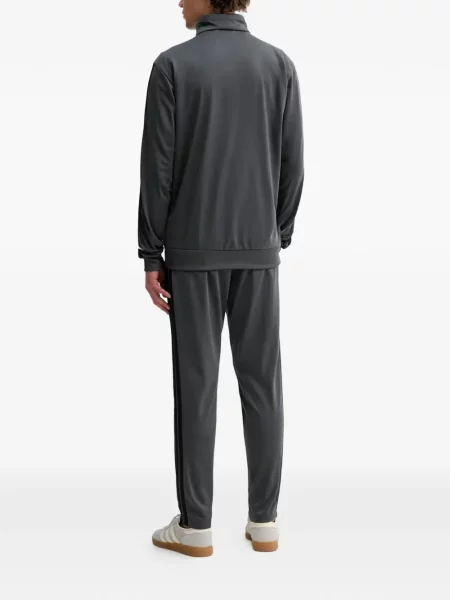 Csíkos tornaterem rövidnadrág Adidas nyomtatás kék