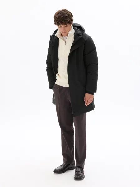 Parka Celio crna