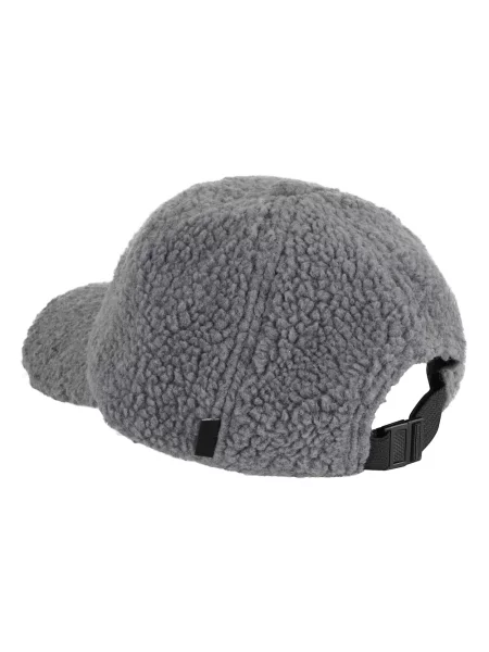 Czapka z daszkiem Rains typu teddy szara