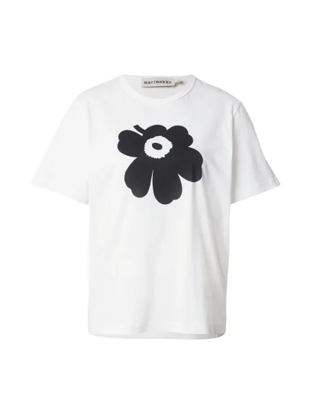 Marimekko Tricou ERNA negru alb