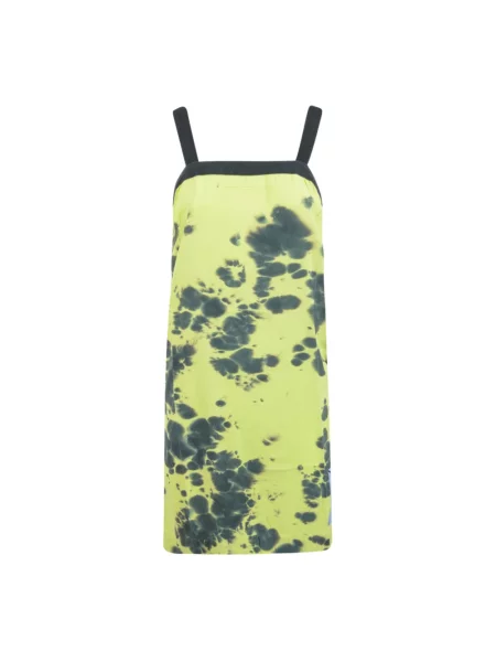Sukienka Alexander Mcqueen żółta