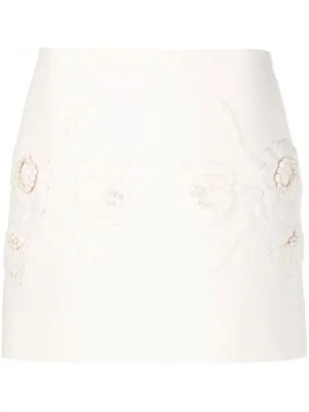 Mała mały spódnica mini Valentino Garavani w kwiatki