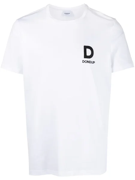 Majica Dondup s printom bijela