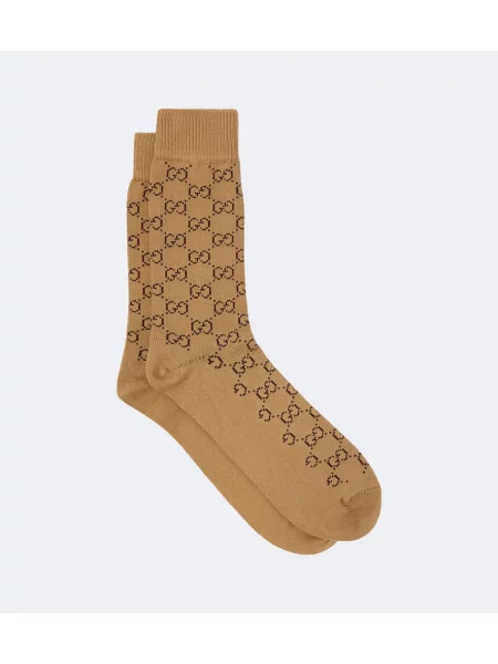 Ponožky Gucci hnedá