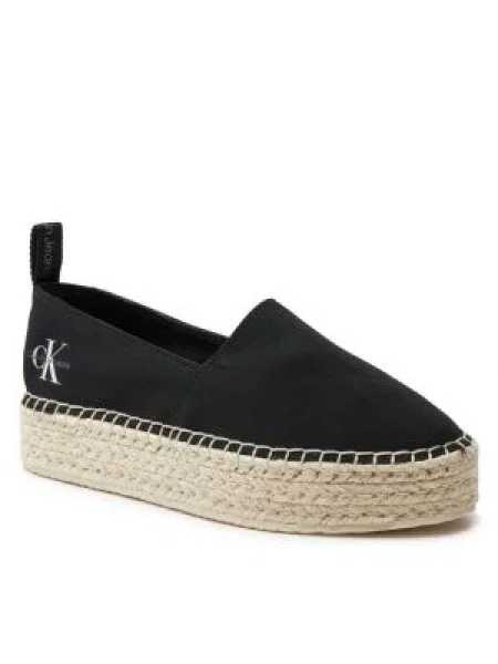 Calvin Klein Jeans Espadrile Platform Espadrille Ml Btw negru