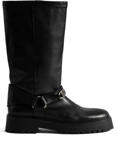 Botine Zadig&voltaire cu cataramă negru