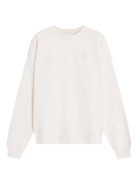 Hanorac Maison Kitsune cu broderie roz